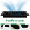 2Pcs 10" Heavy Duty Aluminum Floor Vent Covers, Rust-Proof & Adjustable, Compatible with Floor/Ceiling/Wall 5