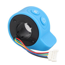 Electric Scooter Throttle Accelerator Blue ABS Plastic