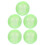 Running Hamster Wheel 5Pcs 4.7In Green Abs Interactive Ball 6