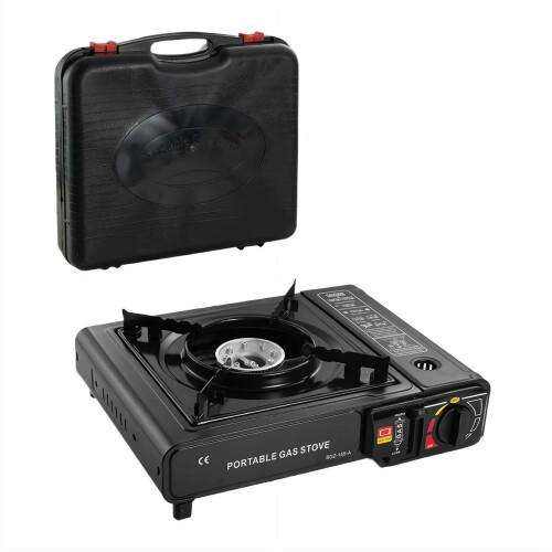 Butane Camping Stove with Carry Case