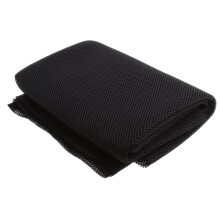 Tela negra para rejilla de altavoz, malla estéreo, accesorios antipolvo para reparación de altavoces, 140 x 50 cm.