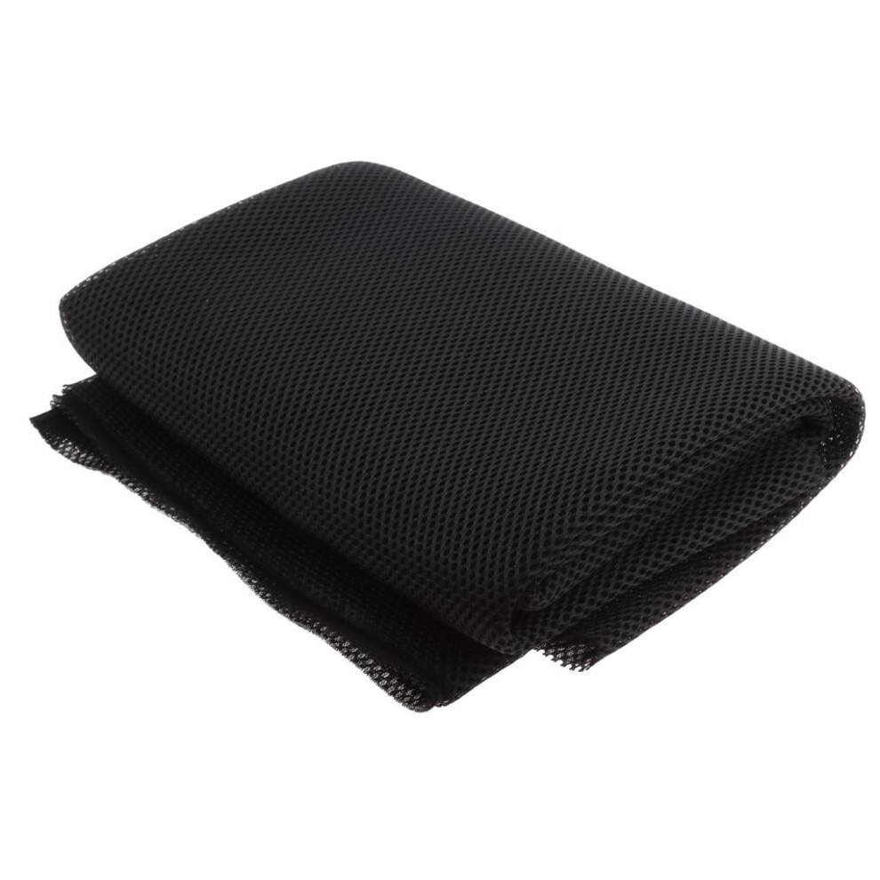 Speaker Grill Cloth, Stereo Mesh Fabric Dust Accessories For Loudspeaker Repair 140X50cm Black 9405492464902