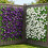 Faux Ivy Privacy Screen with Flowers 2 pcs 2
