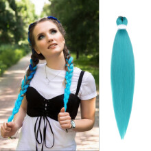 DAMAI Lavender Deep Wave Braiding Hair, 26" Pre-Stretched Crochet Braids, Hot Water Setting, Synthetic Bohemian Braids, Compatible with All Styles