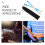 Professional Bamboo Drum Tools Sky-Blue Durable for Various Drums 2
