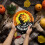 Χάρτινα πιάτα Halloween 9 ιντσών – Spooky Ghost Pumpkin Bat 4