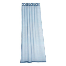 Outdoor Blackout Waterproof Curtains for Patio, Porch, Pergola, Gazebo – Sky Blue, 1 Panel (52"x84")