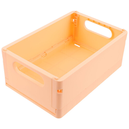 Worgeous Organizer Κουζίνας Μίνι Ψυγεία Πτυσσόμενα Κάδοι Αποθήκευσης Πορτοκαλί