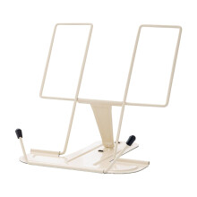 Metal Reading Stand, Foldable Portable Bookshelf, Adjustable Music Score Stand, Ideal for Reading, Writing, Online Classes