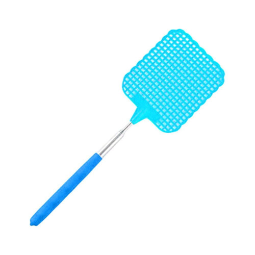 Telescopic Extendable Fly Swatter Prevent Pest Mosquito Tool Plastic 1