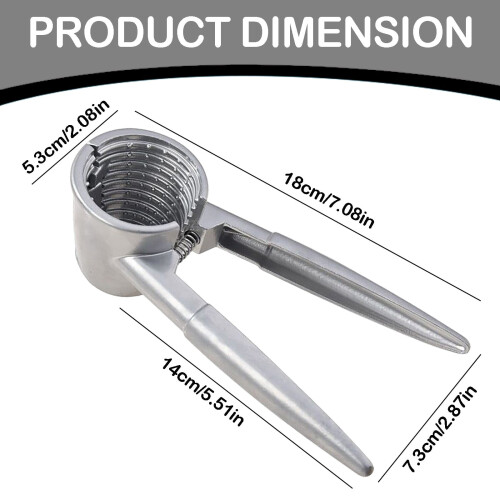 Sturdy Nut Cracker Kitchen Tool for Walnuts, Pecans, Hazelnuts, Brazil Nuts – Compatible with All Hard Shelled Nuts 2