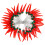 Chili Pepper LED String Lights for Decoration Red Plastic 5 Meter Long Battery Operated 5