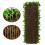 Faux Ivy Privacy Screen with Flowers 2 pcs 6
