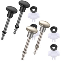 2-Piece Tub Spout Diverter Repair Kit w/ Valve Stems, Cup Seals & Gates – Compatible with Standard Bathroom Shower/Tub Faucets