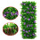 Faux Ivy Privacy Screen with Flowers 2 pcs 8