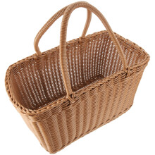 Oval Plastic Picnic Basket For Fruit Photography 1Pack