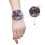 Rose Wrist Corsage with Artificial Pearls for Beach Wedding 2