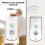 Wireless Rechargeable Doorbell Intercom 1000m Range 2