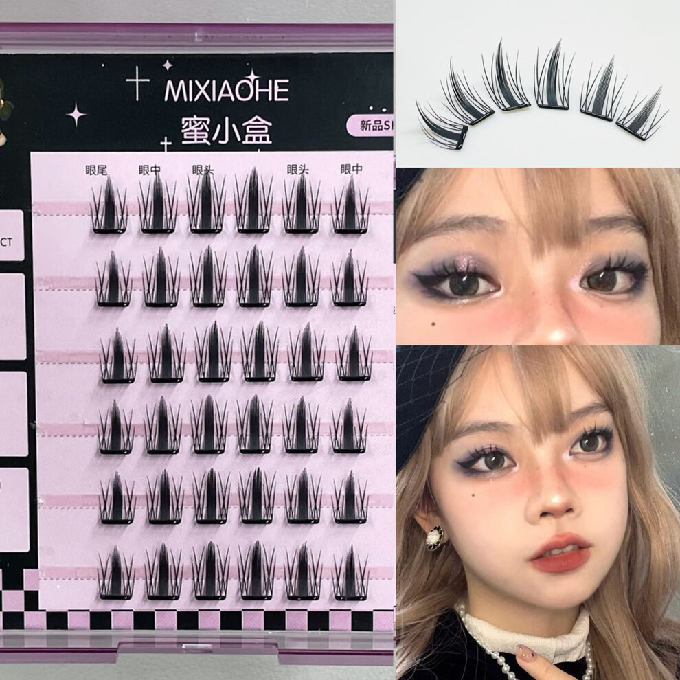 Dachuang Beauty (01) Fluffy Devil Eyelashes For Eye-Lifting Effect
