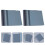 12pcs Practical Polishing Sandpaper Multi-purpose Grinding Sanding Paper Sheets 1