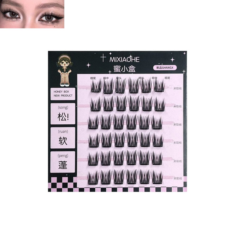 Dachuang Beauty (02) Fluffy Devil Eyelashes For Eye-Lifting Effect