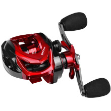 Ríleanna Iascaireachta Baitcaster 3+1BB, Cóimheas Giaranna 7.2: 1, Coscán Maighnéadach, Ríl Iascaireachta le Tarraingt Uasta 8kg