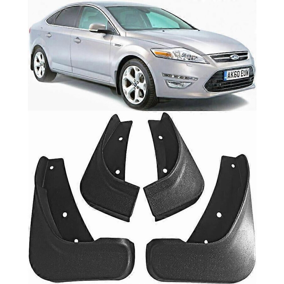 Front & Rear Splash Guards Mud Flaps For 2008-2014 Ford Mondeo Mk4 Iv 9180333274352