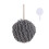 Fuzzy Ball Hand Towels, Microfiber Chenille with Hanging Loop, Soft Fast-Drying Decorative Bath Towels (Grey) 1