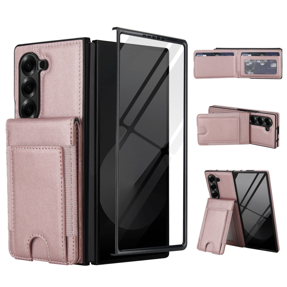 Samsung Galaxy Z Fold Leather Wallet Case 9043876531835