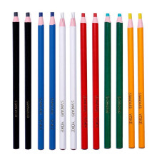 12Pcs Peel Off Marker Grease Pencil Colored Crayon Pen Paper Roll Wax Pencil For Metal Glass Fabric Art Supplies