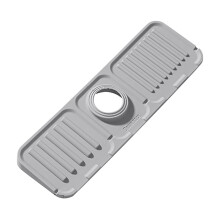 Silicone Drainage Pad with- for Sink Areas with Fast Drying and Non- Features for Kitchen and Bathroom Use
