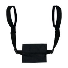 Correa ajustable para esterilla de yoga, color negro, para transporte (1 unidad)