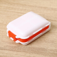 Foldable Flip-Top Pill Organizer Medicine Dispenser Medication Storage Organization Storage Box Large Capacity Storage Box