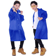Kids Rain Jacket, 2 Pack Rain Ponchos for Kids - Reusable Raincoats for Boys and Girls Waterproof Outdoor Rain Gear