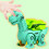 Dinosaur Mechanical Toy Car STEM Kit 1 Piece 1