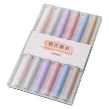 Double-Ended Colored Highlighters, 6-Pack Portable Fluorescent Markers with Broad & Fine Tips for Coloring, Underlining, Highlighting