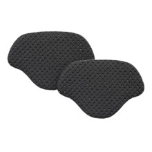 (Black) 2PCS Self-Adhesive Heel Cushion Pads for Loose Shoes