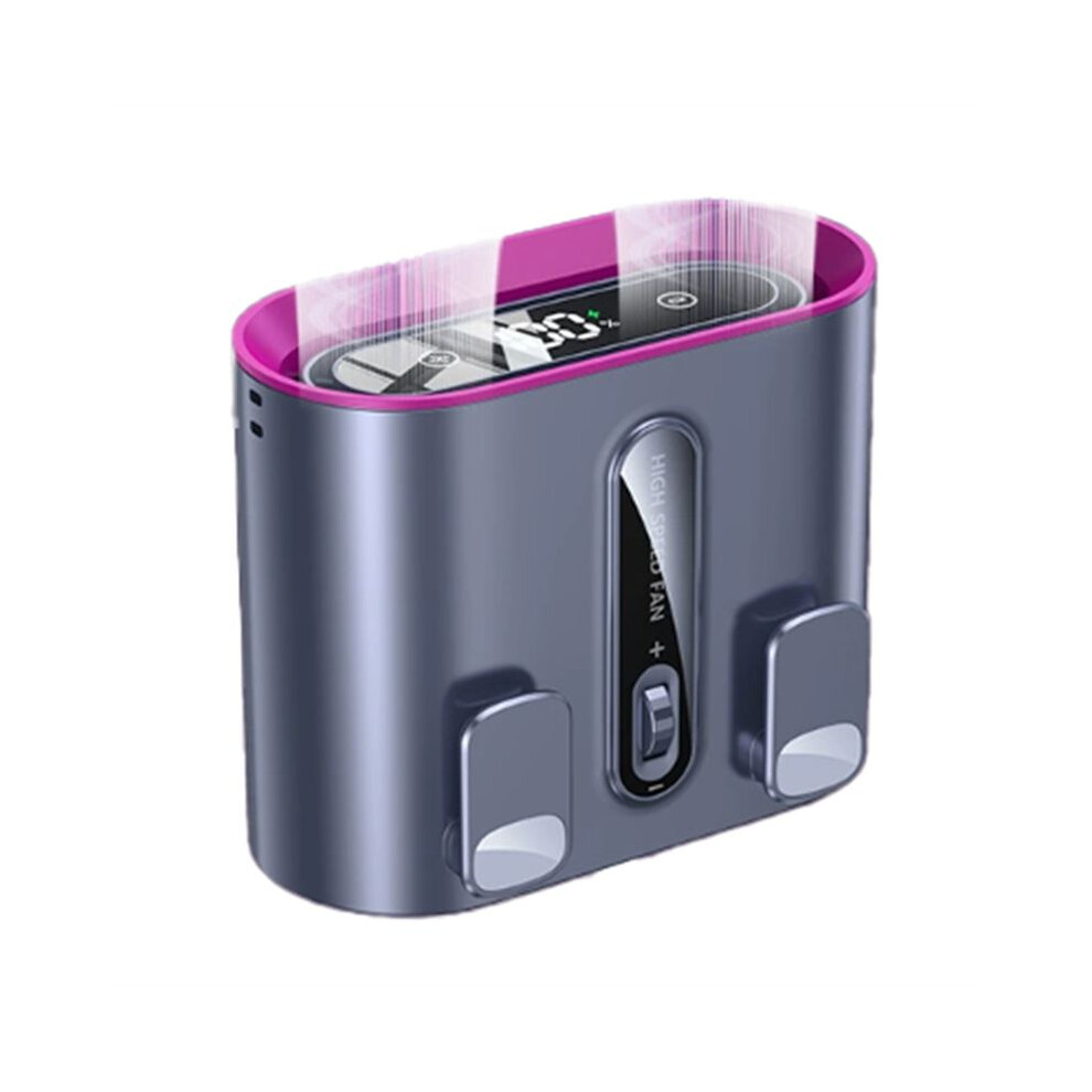 Waist Hanging Fan 6000Mah Portable Waist Clip High-Speed Dual Duct Neck Hanging Desktop Electric Fan C 6031443108750