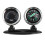 2 In Digital Thermometer Vehicles Compass Car Ornaments for Automatic Dash Ball Dashboard 1