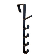 Hook Over The Door Hooks Heavy Duty ABS Door Hanger Hook with 5 Hooks for Hanging Coat, Towel, Bag, Robe, Hat, Purse