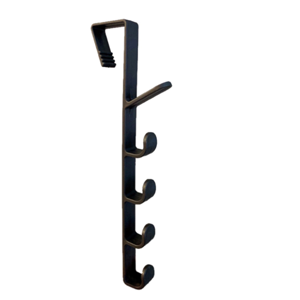 Hook Over The Door Hooks Heavy Duty Abs Door Hanger Hook With 5 Hooks For Hanging Coat, Towel, Bag, Robe, Hat, Purse 9426043666903