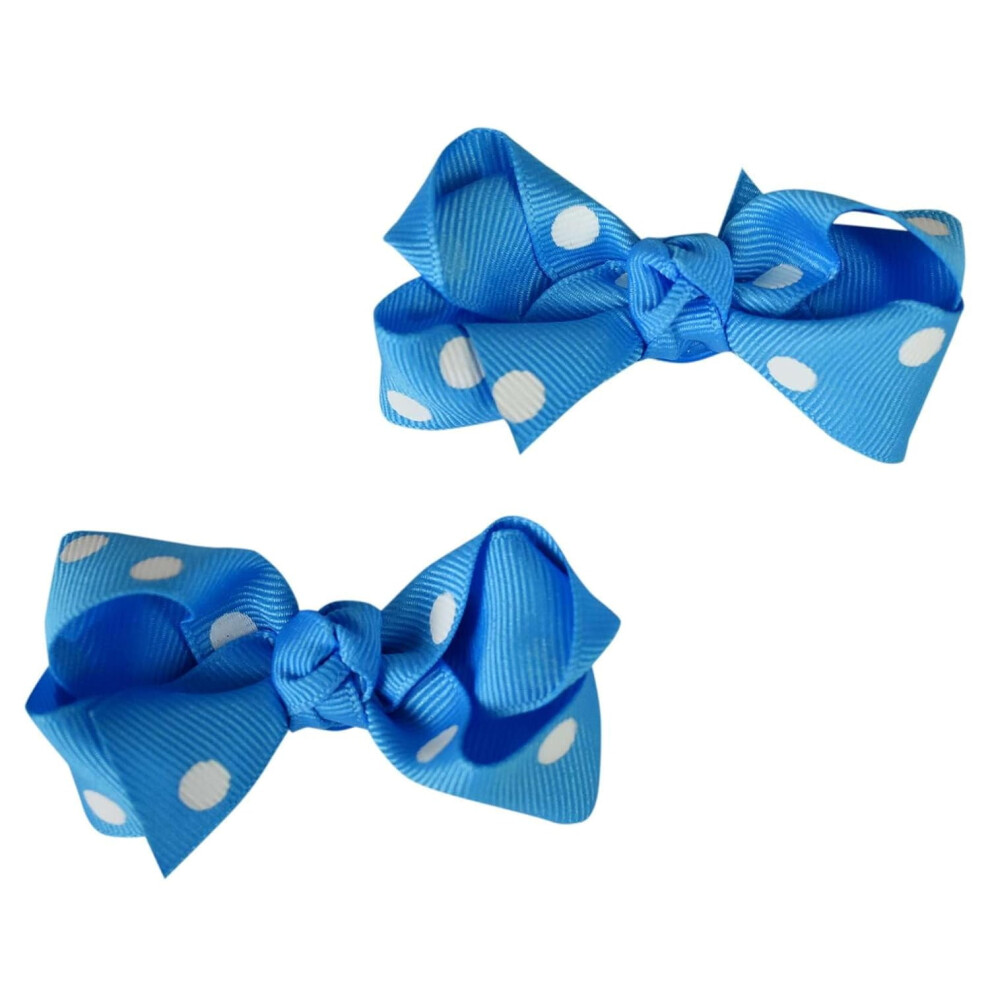 Unisex Pink Toddlers' Girls' Smooth Grosgrain Ribbon Bow Alligator Clip, Light
