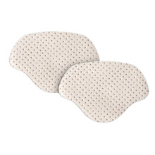 (Creamy White) 2PCS Self-Adhesive Heel Cushion Pads for Loose Shoes