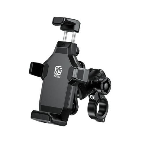 Motorcycle Phone Mount com Trava Antirroubo, Compatível com para Telefones de 4,7 A 7,2 Polegadas, Amortecimento de Vibração