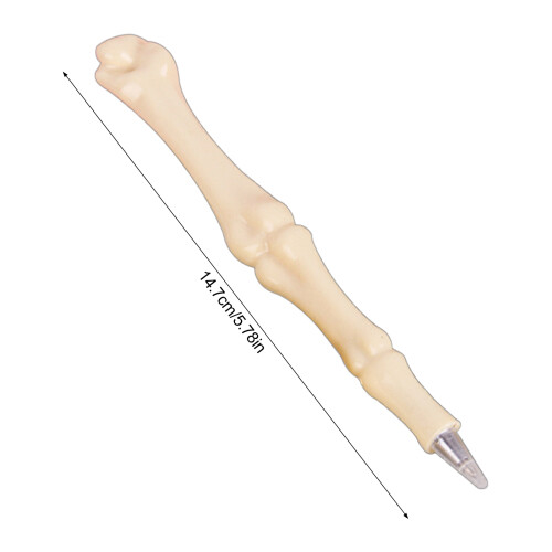 (Type C) Bone Pen - Durable Plastic, Lightweight & Comfortable