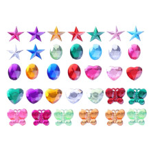400 Pcs Rhinestone Sticker Large Gemstones for Kids Cell Phone Decoration