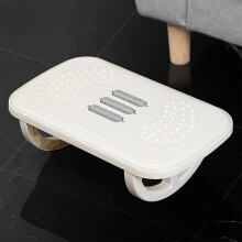 LuxeLiving Foot Rest Under Desk – Adjustable Massage Pedal Stool, Non-Slip, for Home & Office, Compatible with All Desks
