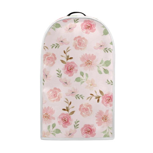 Multifunctional Kitchen Blender Dust Covers with Kitchen Appliance Protections Polyester Dust Cover, Rose