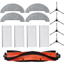 Replacement Parts Kit for IMOU RV1 Pro / RV1 Pro Max, Vacuum Cleaner Main Side Brush Hepa Filter Mop Cloth