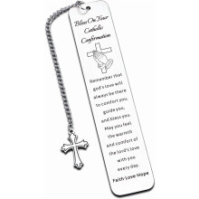 Faith-Based Confirmation Gifts for Teens – Baptism & Easter Basket Stuffers, Catholic Bookmarks, Birthday Presents for Son/Daughter